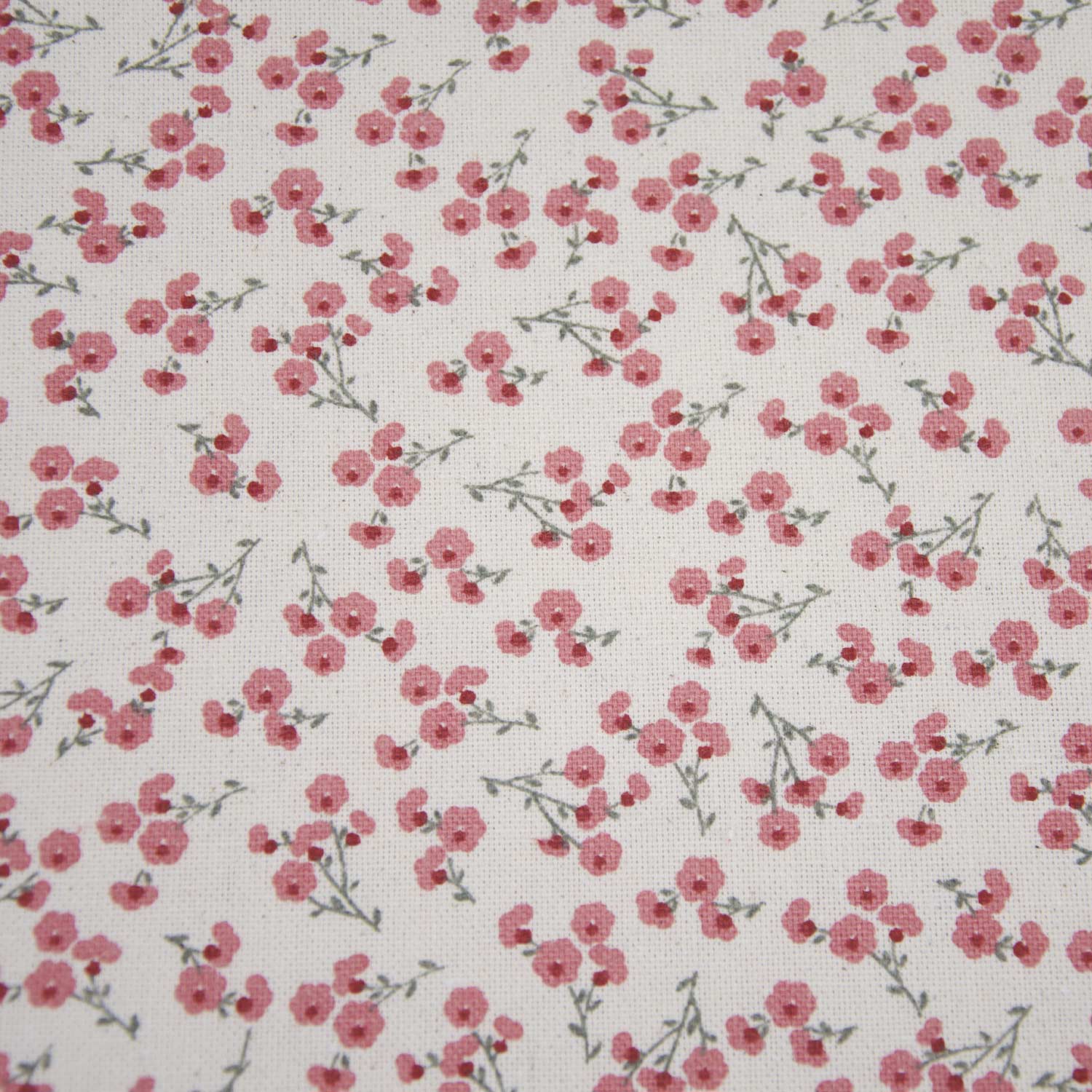 Tissu Katia Fabrics Recycled canvas Print Spring Flowers