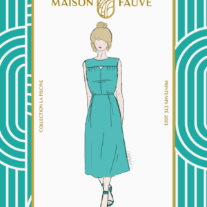 Patron couture Robe Haut Vol Maison Fauve 