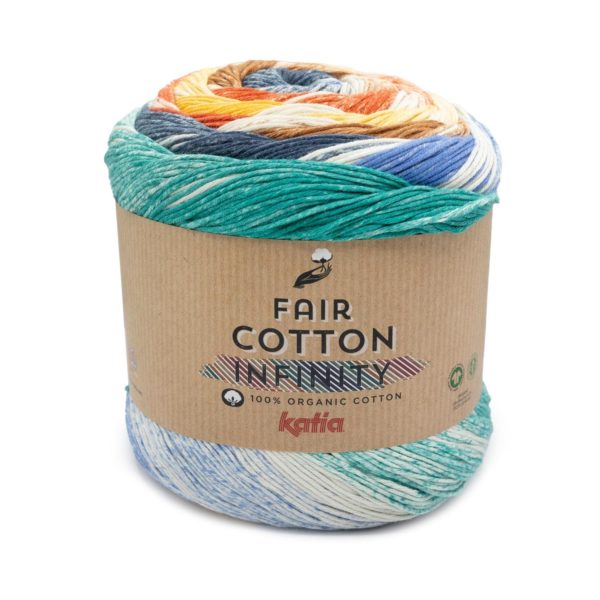 Pelote Fair cotton Infinity Katia Yarns