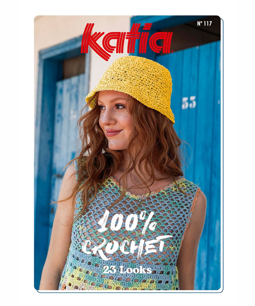 Catalogue Katia Yarns 100% crochet printemps-été 2024