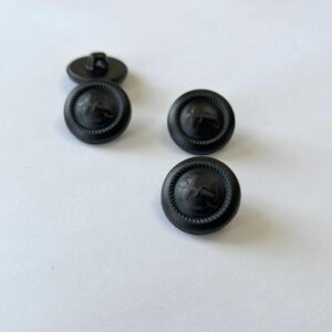 Bouton Plastique ancre noir