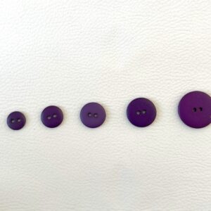 Bouton Plastique violet 2 trous
