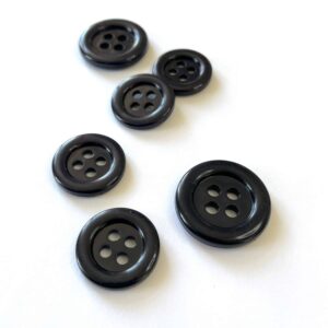 Bouton plastique Marine