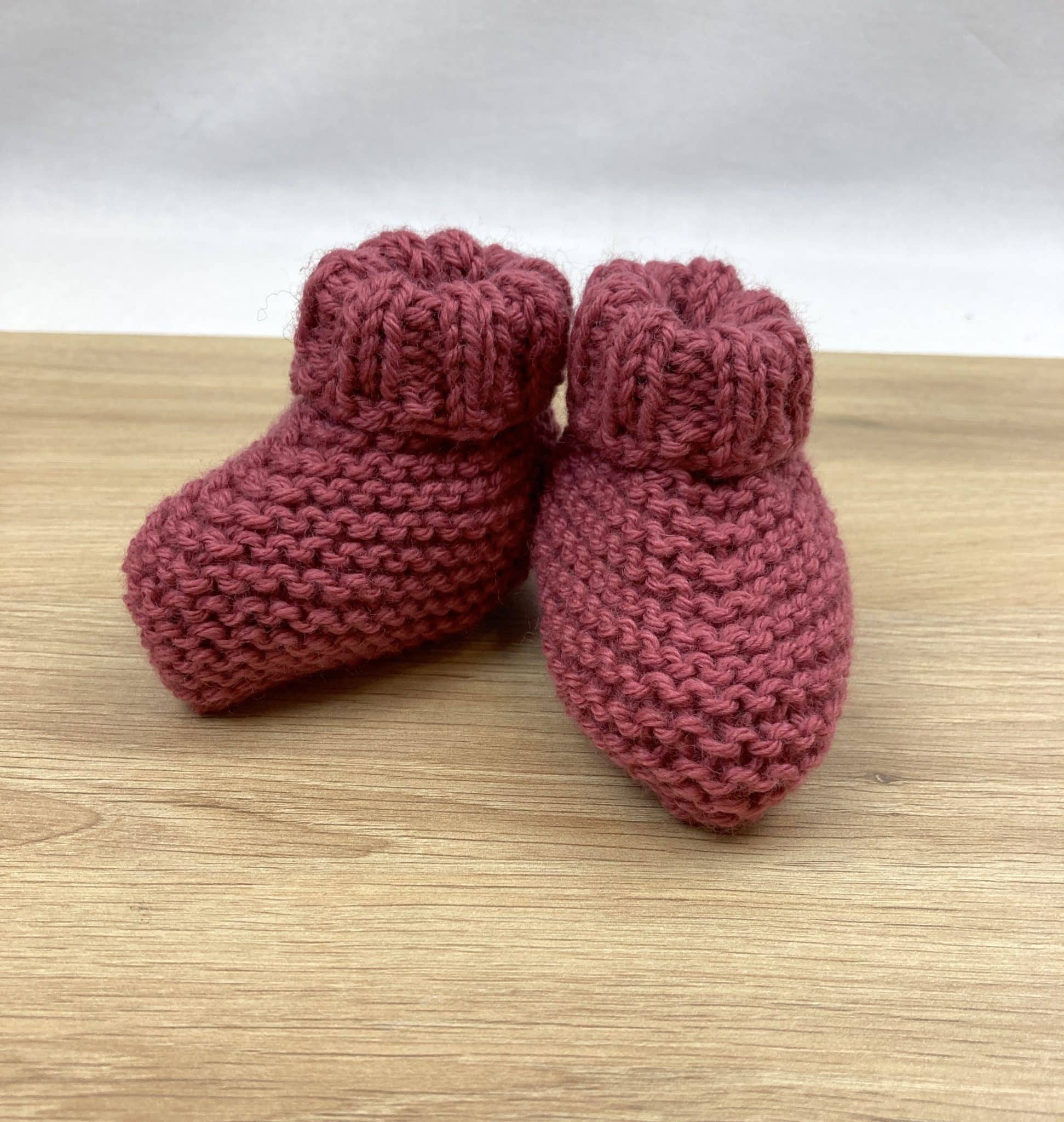 Chaussons Bebe Tricot Debutant