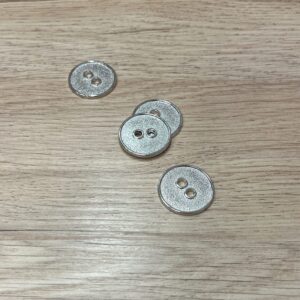 Bouton Argent 27 mm
