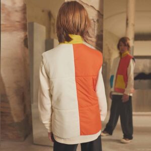 Tissu Polyester imperméable Ecru