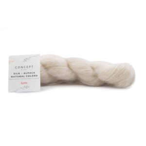 Silk Alpaca natural colors Katia yarns