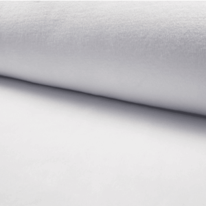 Tissu Polaire Doudou uni Blanc