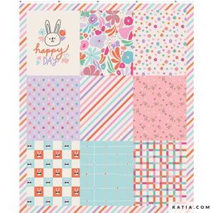 Kit couture Patchwork Easter K-Pop Patch