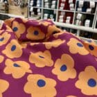 Tissu coton Nerida Hansen Big Flowers Rose