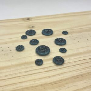 Bouton Bleu Canard 12 / 15 / 18 / 22 / 25 mm