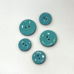Bouton coco turquoise
