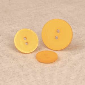 Bouton jaune 2 trous