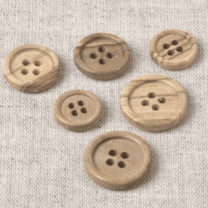 Bouton Bois rebords