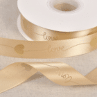 Ruban Satin Love 25 mm