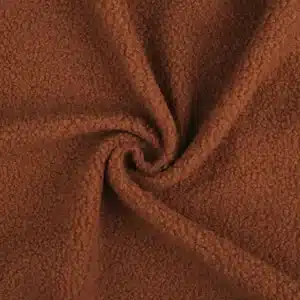 Tissu sherpa Caramel