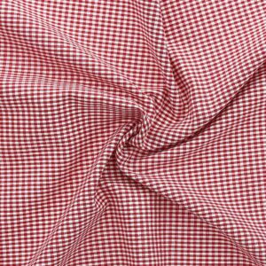 Tissu Vichy petits carreaux Rouge