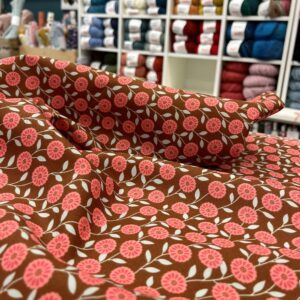 Tissu Coton petites fleurs