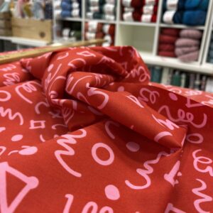 Tissu Coton motifs géométriques