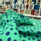 Tissu Coton motifs gros pois