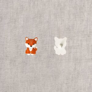 Bouton Enfant Renard