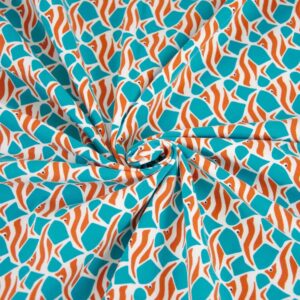 Tissu Jersey Africa Seaworld Katia Fabrics
