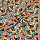 Tissu Jersey de Viscose Africa Palm