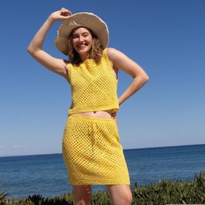 Kit Crochet Top Capri
