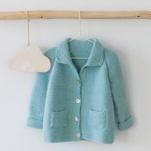 Kit tricot bébé Manteau Basic Merino Katia Yarns