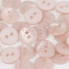 Bouton Gravé beige 10 / 12 mm