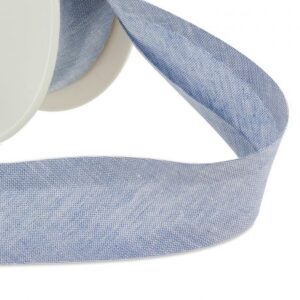 Biais 25 mm chambray
