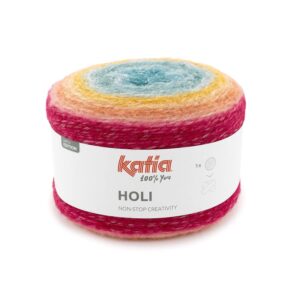 Cake laine dégradée Holi Katia yarns