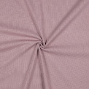 Tissu Jersey côtelé lilas