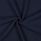 Tissu manteau bleu marine