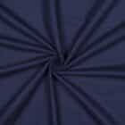 Tissu Flanelle de coton uni marine