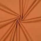 Tissu Flanelle de coton uni cognac