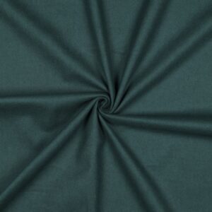 Tissu Flanelle de coton uni vert