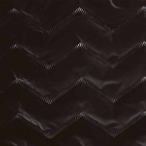 Tissu matelassé imperméable Noir