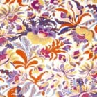 Tissu Jersey de Viscose Fleurs violet