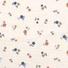 Tissu Double Gaze petites fleurs