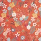 Tissu popeline de coton Flowers rights