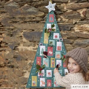 Kit couture Calendrier de l'Avent Sapin