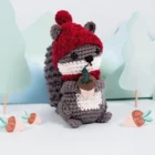 Kit Crochet Amigurumi Ecureuil