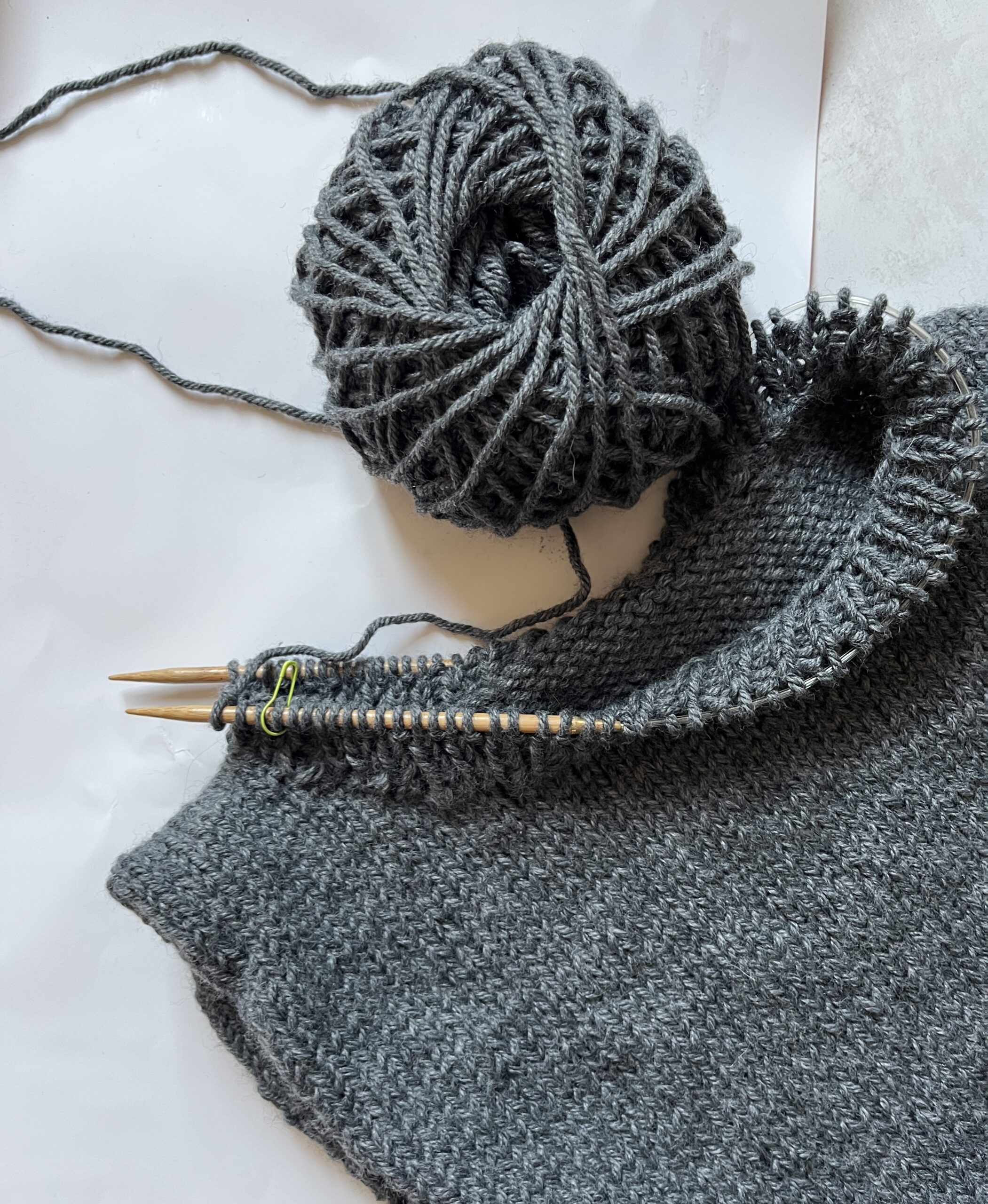 Tuto Plastron facile au tricot