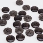 Bouton gris chevron 18 mm