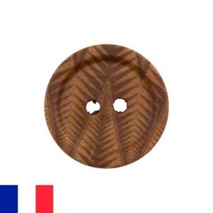 Bouton bois 15 mm