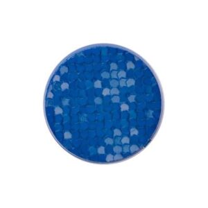 Bouton à queue bleu électrique