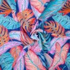 Tissu maillot de bain feuilles