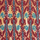Tissu Viscose imprimé bordeaux