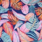 Tissu maillot de bain homme feuilles